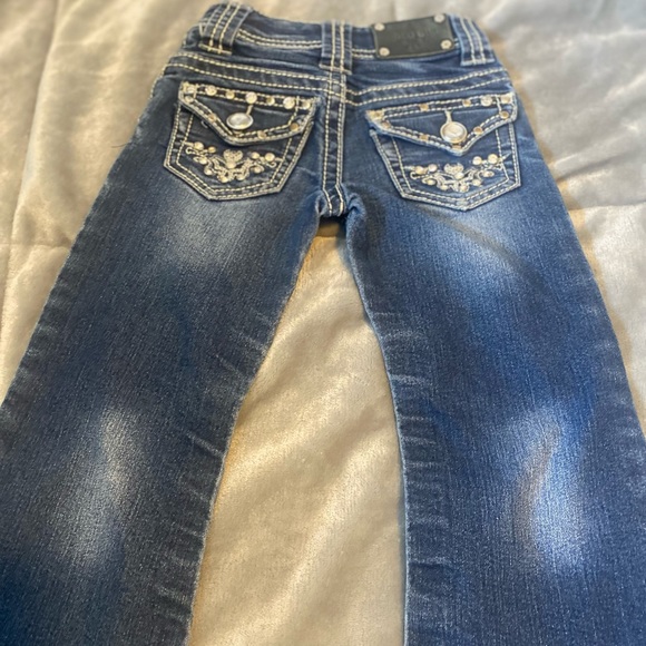 Rodeo Girl - Toddler Size 4 Bling Jeans Boot Cut - Picture 4 of 6